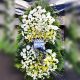 A two-tier classic funeral wreath-g
