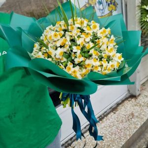 Ruba flower gift basket-a00001